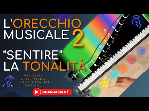 Come usare l'ORECCHIO MUSICALE  per Sentire la TONALITA'