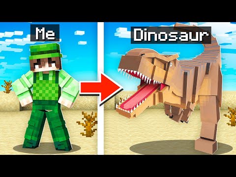 Morphing into DINOSAURS Prank Gone Wrong!
