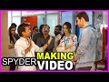 SPYDER Movie Making Video Latest Shooting Spot Mahesh Babu Rakul Preet Singh