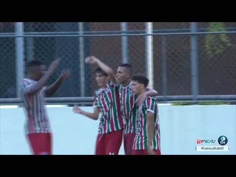 Estadual 2018 Série A - Sub 20 - Flamengo 0 x 2 Fluminense - Taça Rio - 3ª Rodada