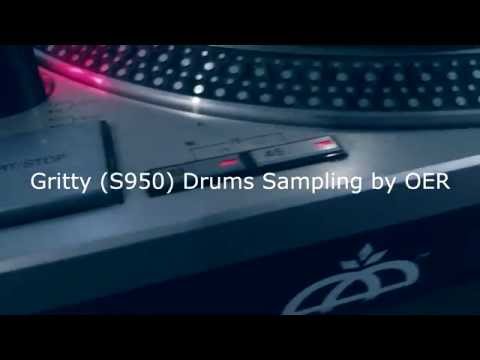 Gritty Drums Sampling - Akai S950 - by OER