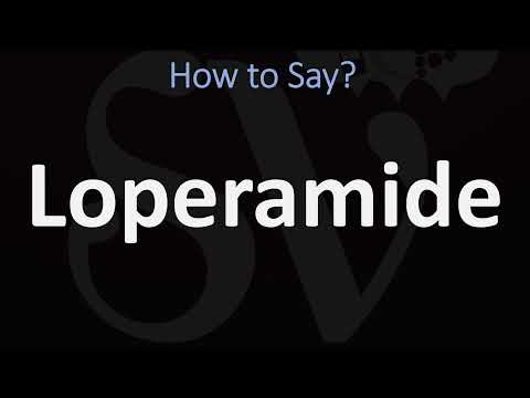 How to Pronounce Loperamide? (Imodium)