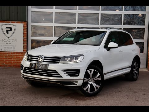 VW TOUAREG 3.0 TDI V6 BLUEMOTION TECH R-LINE TIPTRONIC 4X4 (S/S) 5DR