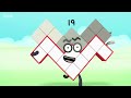 Numberblocks S04E10 Nineteen