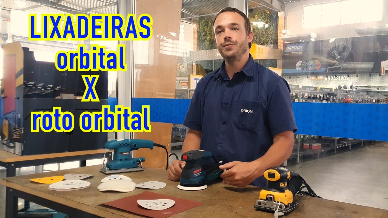 Lixadeiras Orbital X Roto Orbital