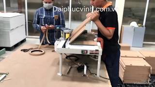 Máy dán chỉ cầm tay Co-matic Đài loan, máy dán chỉ đa năng nghiêng 45 độ