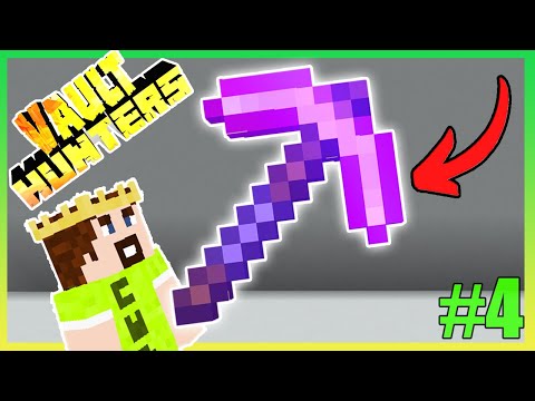 FANCY PICKAXE - Minecraft Vault Hunters SMP 1.18 eps4