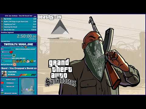 GTA San Andreas One HP OHKO Speedrun Part 2
