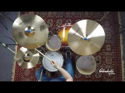 18" Absolute Cymbals Brilliant Medium Thin Crash - 1406 grams