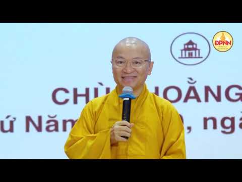 Phát biểu của Thầy Nhật Từ trong giao lưu văn hóa Vesak thiêng liêng