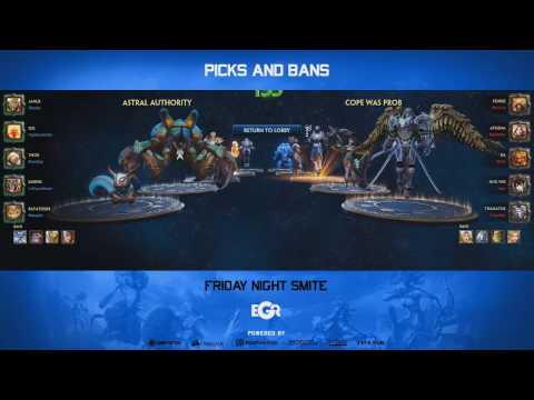 Astral Authority vs Cope was the Problem - Friday Night Smite Highlights
