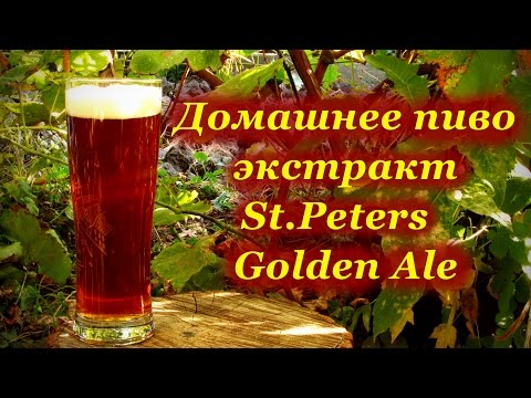 Домашнее пиво, экстракт St.Peters - Golden Ale