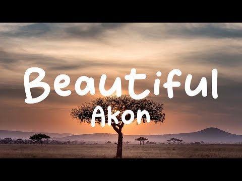 Akon-Beautiful (Lyrics)