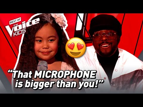This ADORABLE 7-Year-Old sings beautiful Disney cover in The Voice Kids! 😍 | The Voice Stage #63