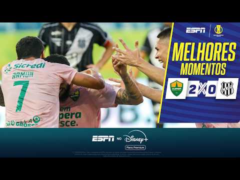 Gols e melhores lances de Cuiabá x Ponte Preta