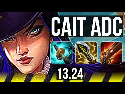 CAITLYN & Xerath vs EZREAL & Ahri (ADC) | Comeback, 11/2/9, Legendary | KR Master | 13.24