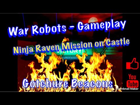 War Robots - Ninja Raven Mission on Castle