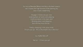 Thinking Voyager 2 Type Things  -  Bob Geldof Cover