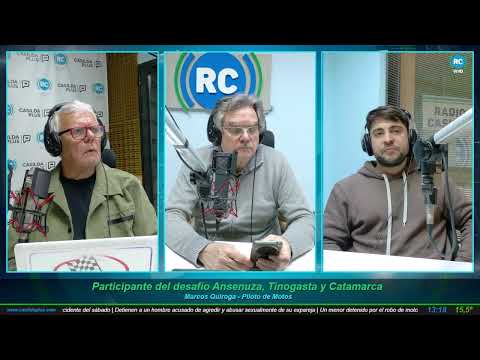 Marcos Quiroga, Piloto de Motos - Participante del desafío Ansenuza, Tinogasta y Catamarca