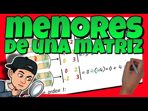 ✅ MENOR de una MATRIZ