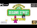 Sesame Street Letters 1998 PC Gameplay 2K60fps