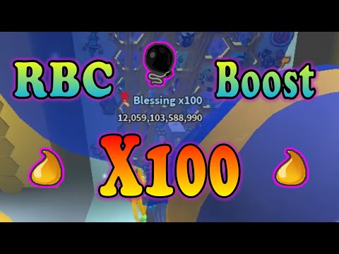 How I Got X100 Balloon Blessing 🎈 RBC Capacity Boost! 🎈 Bee Swarm Simulator 🐝