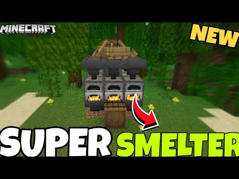 Best Super Smelter in Minecraft 1.19!