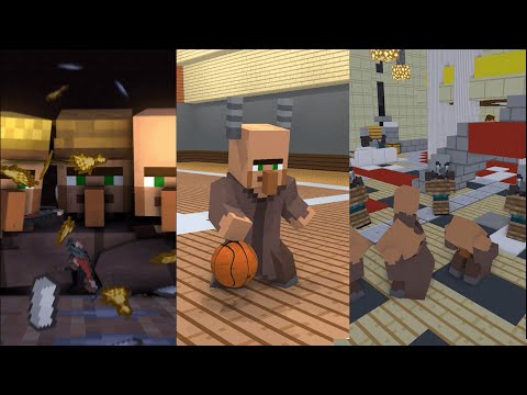 Evolution of VILLAGER & ILLAGER Compilation Part 3 - Minecraft Animation
