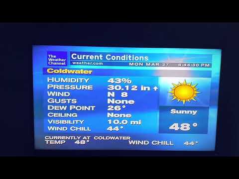 Coldwater, MI-Angola, IN Weather Star XL 3/27/2023 6:43 PM