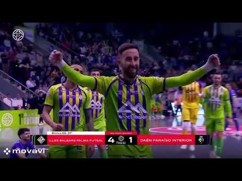 Gol Rivillos (4-1) Palma Futsal - Jaén Paraiso Interior. J23, 1Div. LNFS
