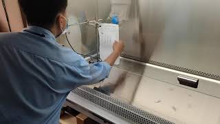 kiểm định tủ An toàn sinh học cấp 2 cho bệnh viện xét nghiệm covid