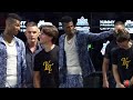 BLUEFACE SLAPS NUEMANE'S HEAD! PUNKS HIM HARD DURING FACE OFF AT PRESS CONFERENCE!