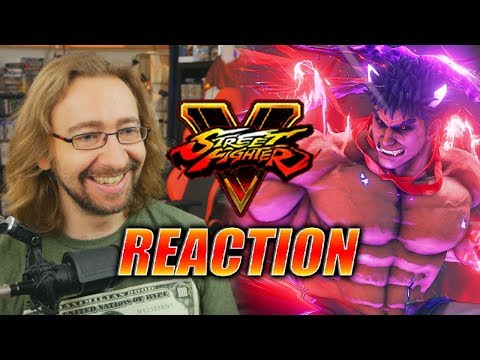 MAX REACTS: Kage (Evil Ryu) Reveal Trailer - Street Fighter V