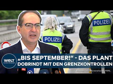 Video Thumbnail: MIGRATION: Innenminister Dobrindt legt Plan zu Grenzkontrollen offen - Verlängerung bis September