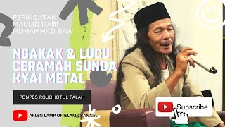 Download lagu '😂 Kyai Metal Asal Subang: Ceramah Sunda Paling Ngakak di Maulid Nabi Muhammad SAW! 🤣🔥' mp3