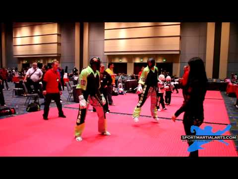 Ronel Williams vs Unk - Men's Sparring - Amerikick Internationals 2014