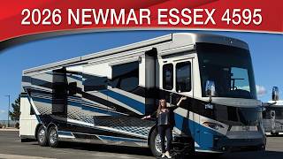 A preview image of the linked video showcasing 2027 Newmar Essex 4595