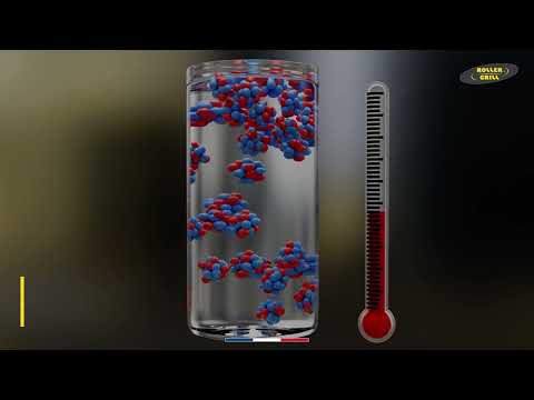 video 1, Vitrine positive ventilée – plateaux tournants