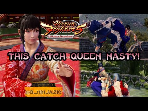 This Catch Queen Nasty! | Aoi Umenokoji - Virtua Fighter 5: Ultimate Showdown Ranked Matches (PS4)