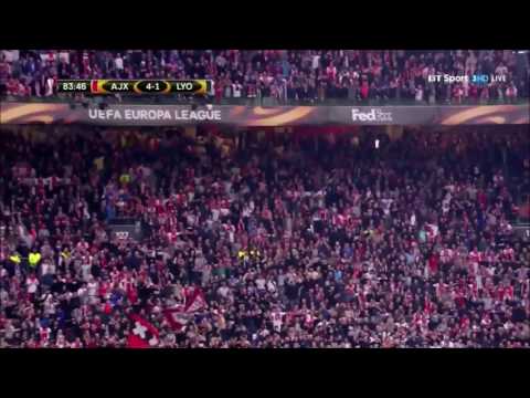 Ajax - Lyon Sfeer: Oh Ajax Amsterdam