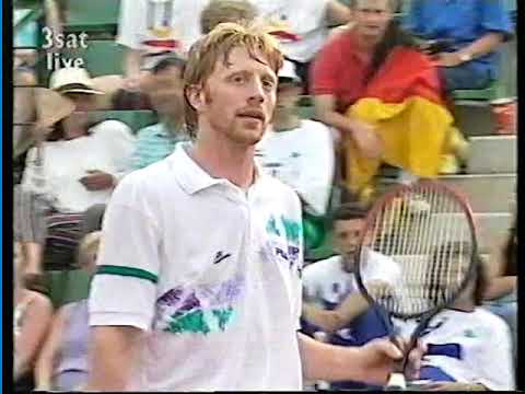 Becker vs. Santoro Barcelona Olympics 1992 3rd round (round of 16)
