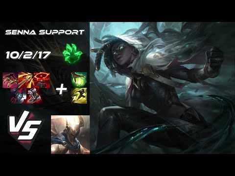 SUPPORT Senna vs Pantheon - NA Grandmaster Patch 25.S2.3