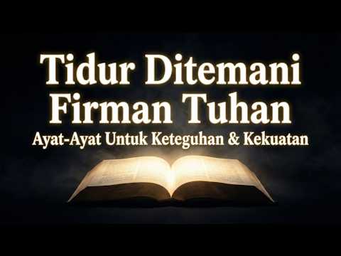 FIRMAN TUHAN Untuk Menemani Saat Tidur | Ayat-Ayat Untuk Keteguhan & Kekuatan