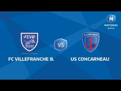 J24 : FCVB - US Concarneau I National FFF 2018-2019