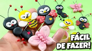 FÁCIL E SEM MOLDES! APRENDA A FAZER APLIQUES DE BICHINHOS EM BISCUIT