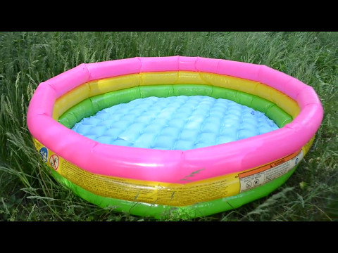 Надувной бассейн Intex «Радуга» 57412 с надувным дном / 114х25 см.