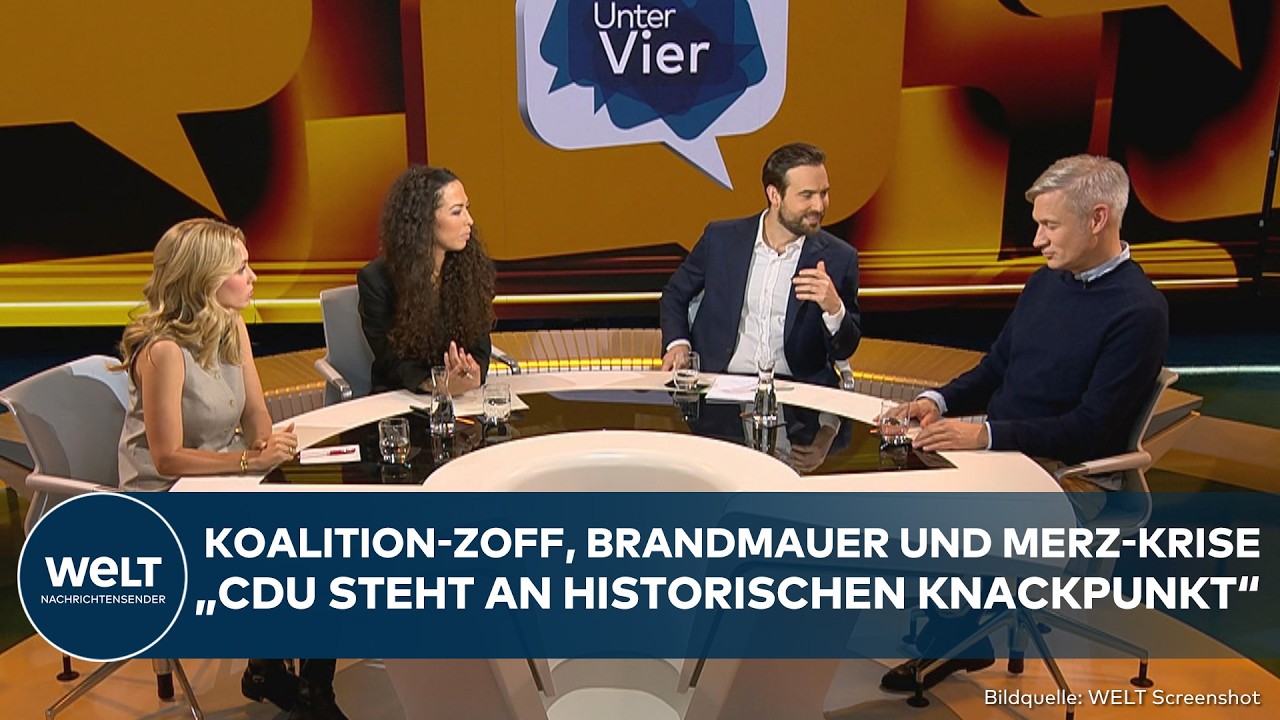 DEUTSCHLAND: CDU zwischen Brandmauern! AFD vor Triumph! Merz in Krise I UNTER VIER gesamte Sendung