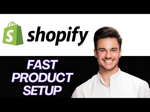 NEW | How to Add Products to Your Shopify Store FAST (2025) ⚡🛍️ | 1-Minute Product Upload Tutorial