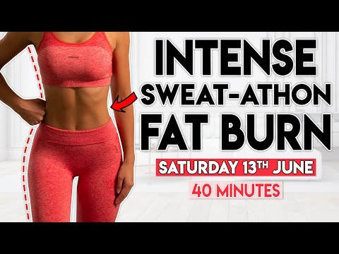 FAT BURN SWEAT-ATHON | 7 Day Summer Shred Challenge | 40 min Workout