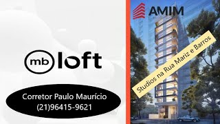 MB Loft - Lançamento de Studios na Rua Mariz e Barros, em Icaraí Niterói